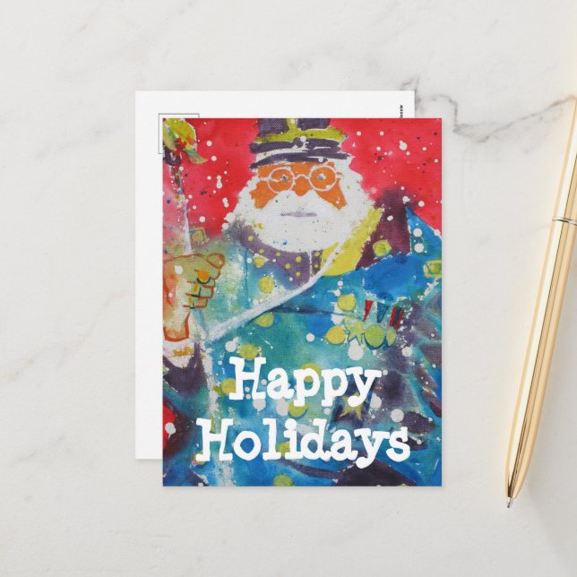 Cartão Postal De Festividades Contando Histórias da Guerra Antiga #180801 (Frente/Verso In Situ)