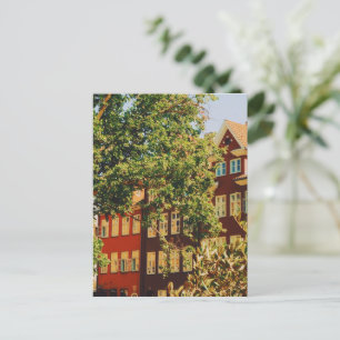 Cartão Postal De Festividades Copenhaga vibrante