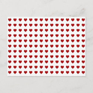 Cartão Postal De Festividades Coração do Dia do namorados