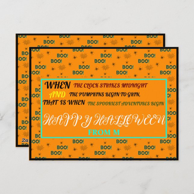 CARTÃO POSTAL DE FESTIVIDADES CORAJOSO BONITO, FELIZ CAVALEIRA INICIAL (Frente/Verso)