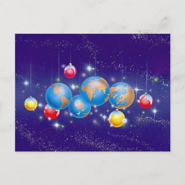 Cartão Postal De Festividades Corporate Holiday Cards (Frente)