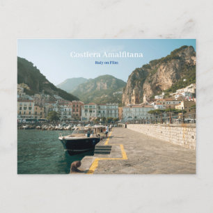 Cartão Postal De Festividades Costa do Amalfi, Itália