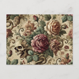 Cartão Postal De Festividades Crematório de Rosewood - Vitoriano Gótico