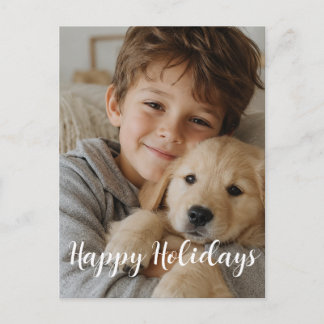 Cartão Postal De Festividades Crie seu próprio animal de estimação personalizado