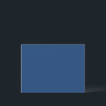 Cartão Postal De Festividades Crie seu próprio azul escuro<br><div class="desc">Este design é um estilo minimalista que pode ser facilmente atualizado com sua foto e texto. Se precisar de ajuda, por favor, entre em contato comigo usando o botão de massagem abaixo e eu ficarei feliz em ajudar.</div>