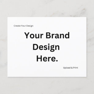 Cartão Postal De Festividades Crie seu próprio Design e Impressão