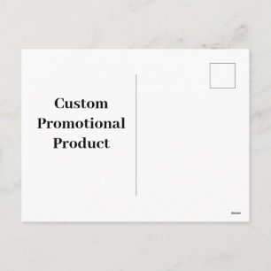 Cartão Postal De Festividades Crie Sua Própria Promoção de Marca Simples