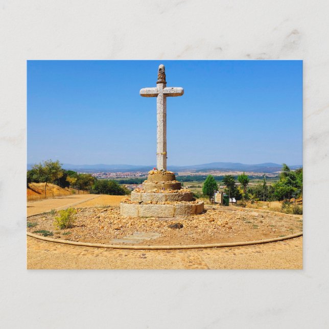 Cartão Postal De Festividades Cruceiro de Santo Toribio (Frente)