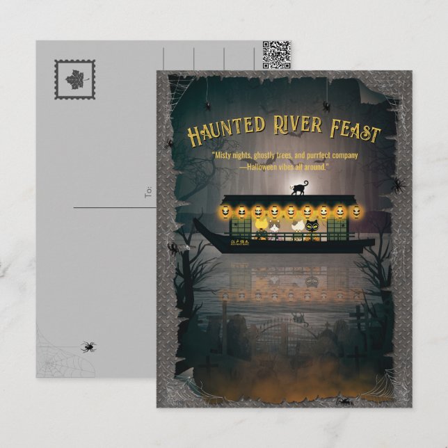 Cartão Postal De Festividades Cruzeiro de cemitério capcioso (Frente/Verso)