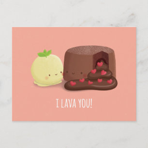 Cartão Postal De Festividades Cute I Lava You Piada do Dia dos Namorados
