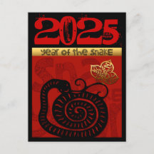 Cute Snake Ano Novo Chinês 2025 Zodíaco Aniversári