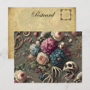 Cartão Postal De Festividades Cynic de domingo - vitoriano gótico