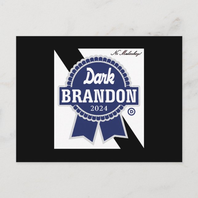 Cartão Postal De Festividades Dark Brandon 2024 (Frente)