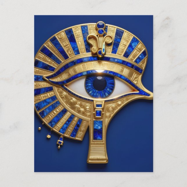 Cartão Postal De Festividades Das Ägyptische Auge´8 (Frente)