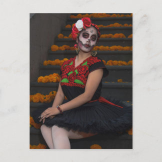 Cartão Postal De Festividades Day Of The Dead Celebration