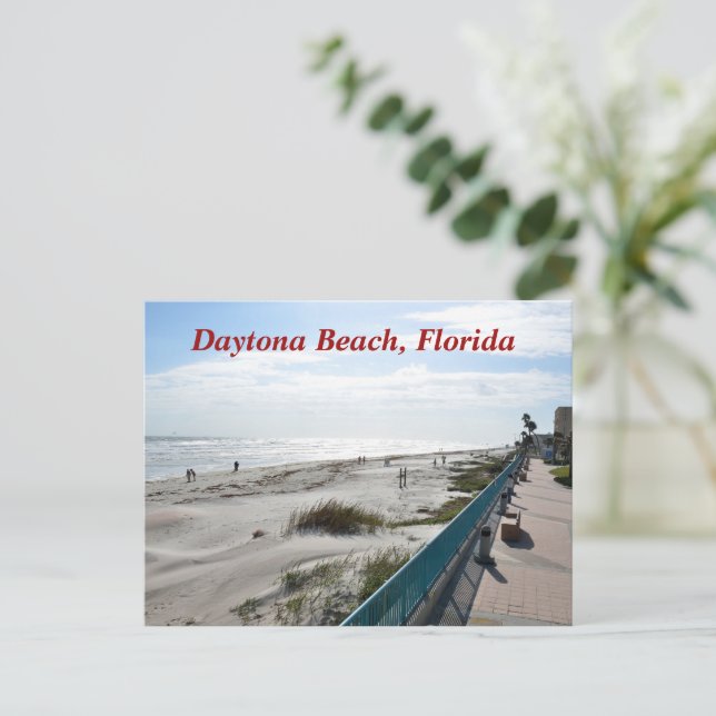 Cartão Postal De Festividades Daytona Beach, Flórida (Em pé/Frente)