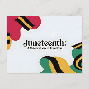 Cartão Postal De Festividades Décimo Junho: Uma Celebração da Design da Liberdad