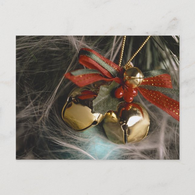 Cartão Postal De Festividades Decoração de folga de feriado (Frente)