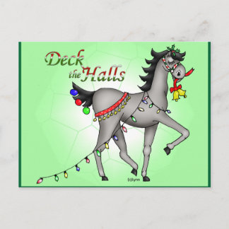 Cartão Postal De Festividades Decore os Corredores