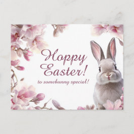 Cartão Postal De Festividades Delícia de Páscoa 🐇 Hoppy personalizável