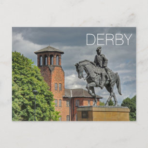 Cartão Postal De Festividades Derby