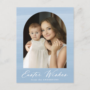 Cartão Postal De Festividades Desejos da Páscoa de Fotografias com Arch 2 de Aq