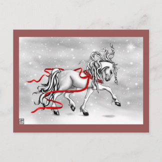 Cartão Postal De Festividades Design de Snowbells de Natal