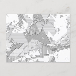 Cartão Postal De Festividades Design seus próprios agradecimentos cartas memória