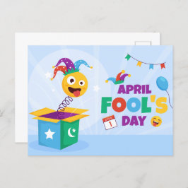 Cartão Postal De Festividades Dia da Pena de Abril