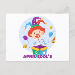 Cartão Postal De Festividades Dia da Pena de Abril