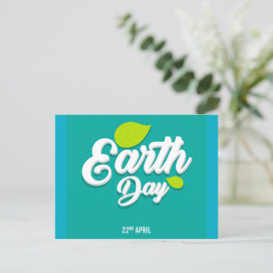 Cartão Postal De Festividades Dia da Terra 2025