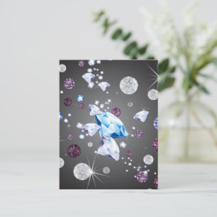 Cartão Postal De Festividades Diamond Galaxy 5