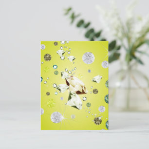 Cartão Postal De Festividades Diamond Galaxy 8