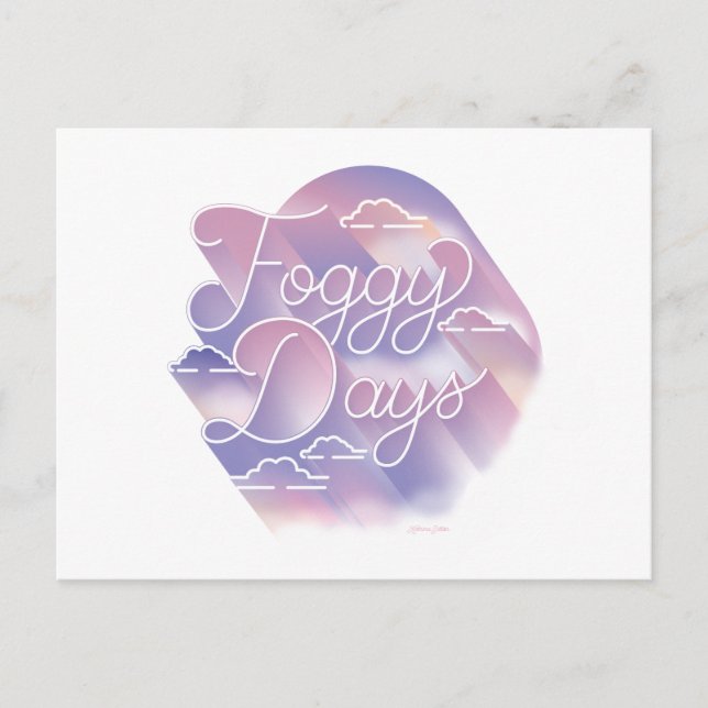 Cartão Postal De Festividades Dias de Enigma/Cartão Postal (Frente)