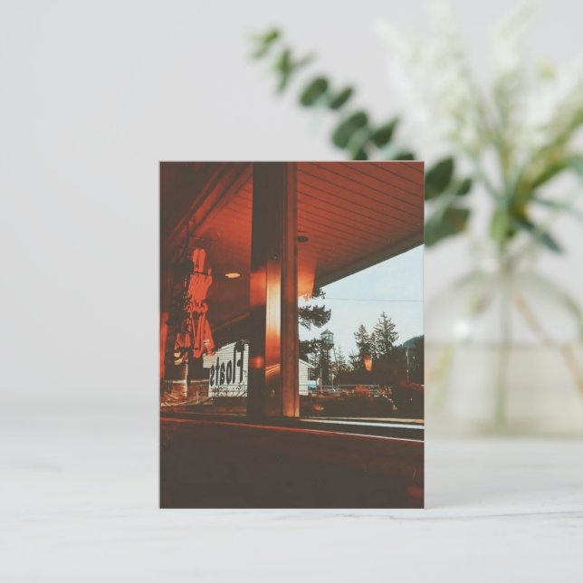 Cartão Postal De Festividades Dinheiro Retro no Noroeste do Pacífico (Em pé/Frente)