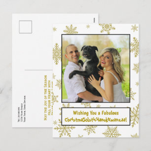 Cartão Postal De Festividades Divertidas Férias Temáticas Inclusivas Sazonais