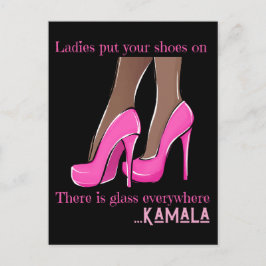 Cartão Postal De Festividades Do Vice-Presidente Ao Presidente Kamal Harris 2024