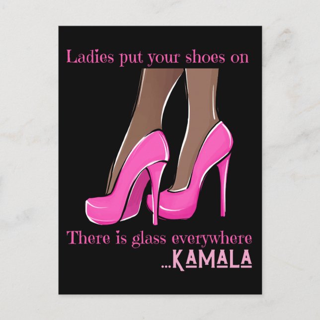 Cartão Postal De Festividades Do Vice-Presidente Ao Presidente Kamal Harris 2024 (Frente)