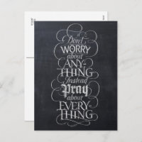 DON'T WORRY - Chalkboard Calligraphy Chalk