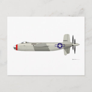 Cartão Postal De Festividades Douglas XB-42 Mixmaster