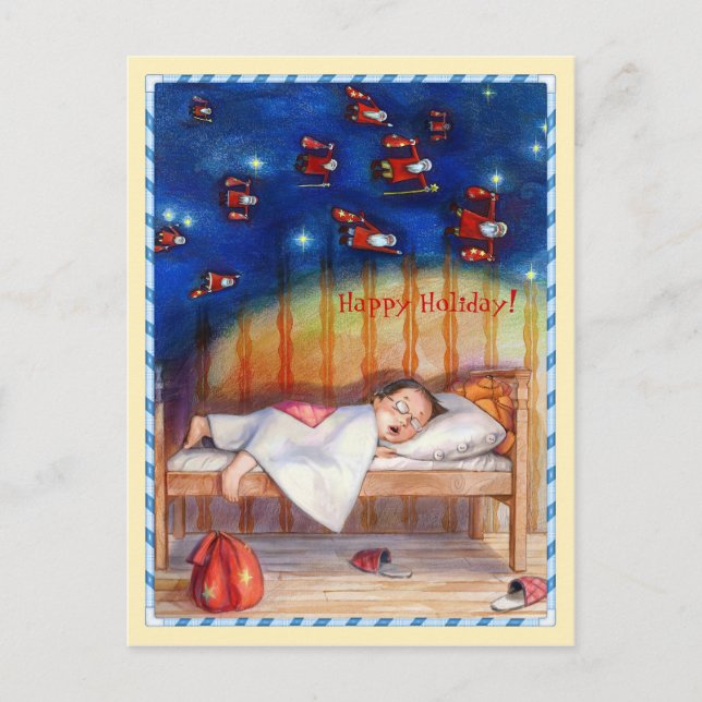 Cartão Postal De Festividades Dreams come true_pc (Frente)