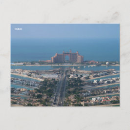 Cartão Postal De Festividades Dubai Emirados Árabes Unidos Vista da Palma