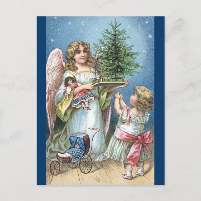 Cartão Postal De Festividades É Natal (Frente)