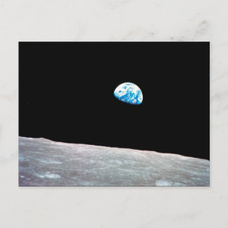 Cartão Postal De Festividades Earthrise