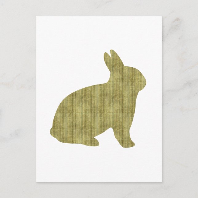 Cartão Postal De Festividades Easter Bunny (Frente)