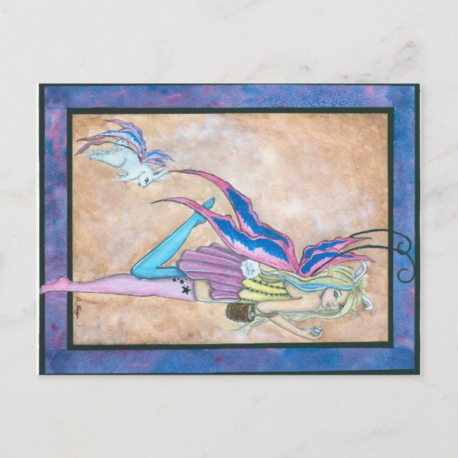 Cartão Postal De Festividades Easter Bunny (Frente)