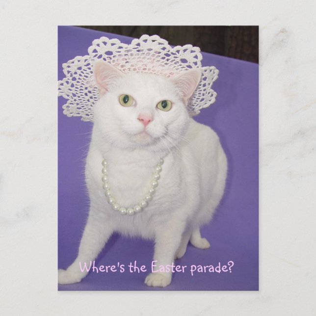 Cartão Postal De Festividades Easter Parade (Frente)