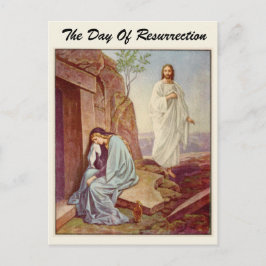 Cartão Postal De Festividades Easter Resurrection Day