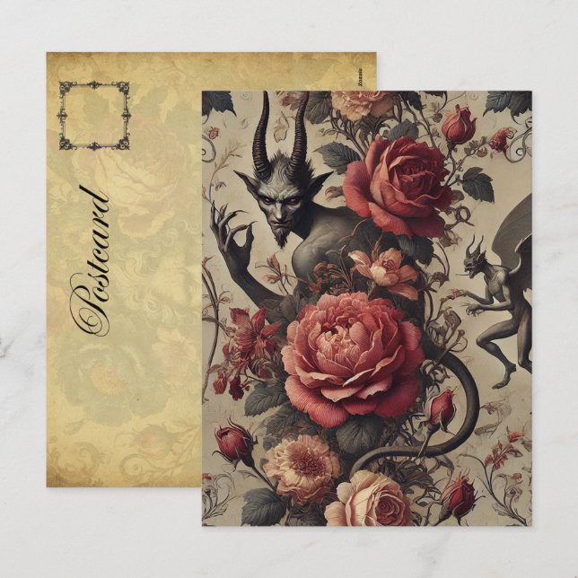 Cartão Postal De Festividades Eclipse Grace - Vitoriano Gótico (Frente/Verso)