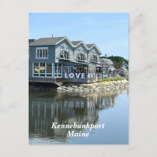 Cartão Postal De Festividades Edifícios da bacia hidrográfica russa em Kennebunk